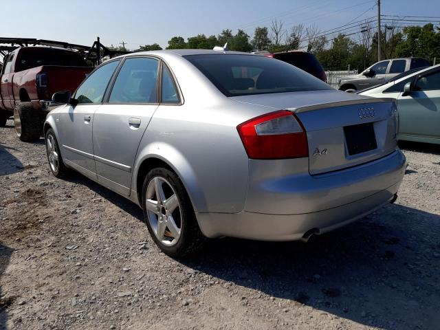 Aukcja sprzedaży 2004 Audi A4 1.8t Quattro, vin: WAULC68E15A124798, numer aukcji: 59537522