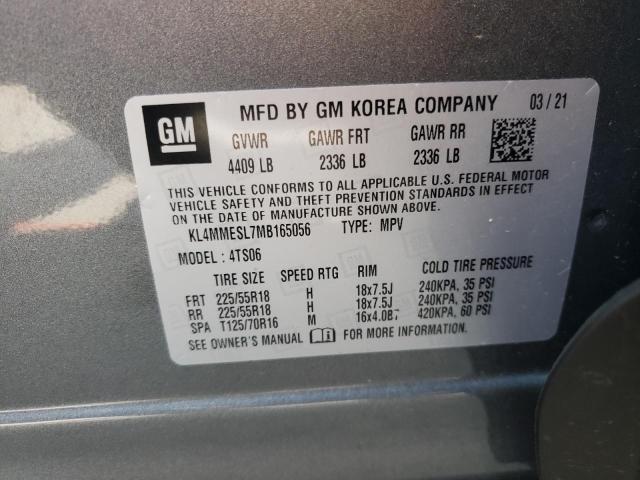 Aukcja sprzedaży 2021 Buick Encore Gx, vin: KL4MMESL7MB165056, numer aukcji: 50982142