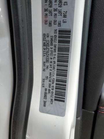 52350962 :رقم المزاد ، 1C4SDJCT0JC415361 vin ، 2018 Dodge Durango R/ مزاد بيع
