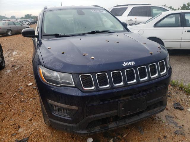 53880522 :رقم المزاد ، 3C4NJDABXHT647238 vin ، 2017 Jeep Compass Sport مزاد بيع