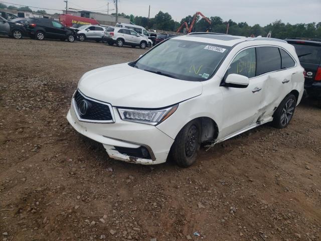 53727662 :رقم المزاد ، 5J8YD4H81KL000780 vin ، 2019 Acura Mdx Advanc مزاد بيع