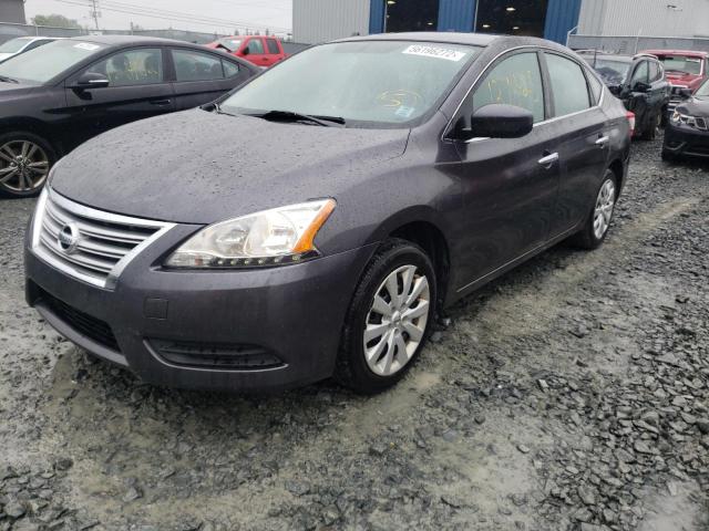 56196272 :رقم المزاد ، 3N1AB7AP5DL671629 vin ، 2013 Nissan Sentra S مزاد بيع