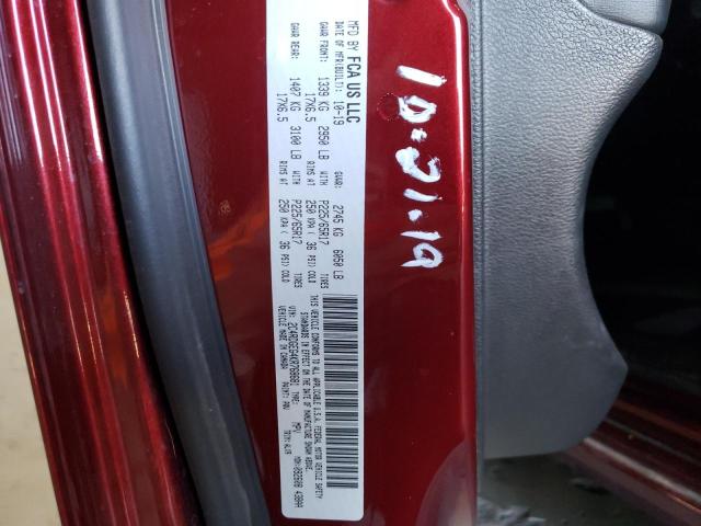 55495252 :رقم المزاد ، 2C4RDGEG4KR768681 vin ، 2019 Dodge Grand Cara مزاد بيع