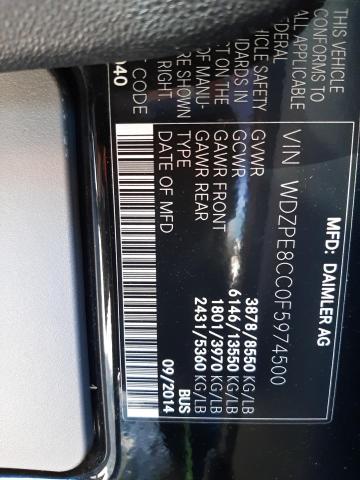 55173632 :رقم المزاد ، WDZPE8CC0F5974500 vin ، 2015 Mercedes-benz Sprinter 2500 مزاد بيع