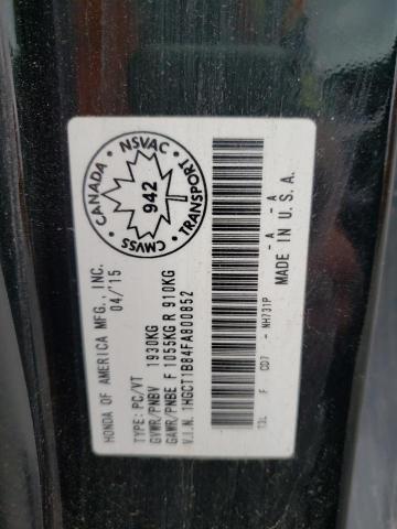 Aukcja sprzedaży 2015 Honda Accord Exl, vin: 1HGCT1B84FA800852, numer aukcji: 56620922