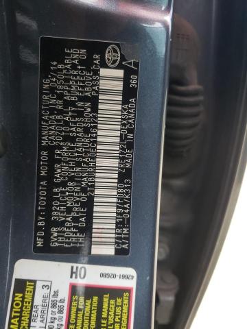 57630622 :رقم المزاد ، 2T1BURHE0EC146123 vin ، 2014 Toyota Corolla L مزاد بيع