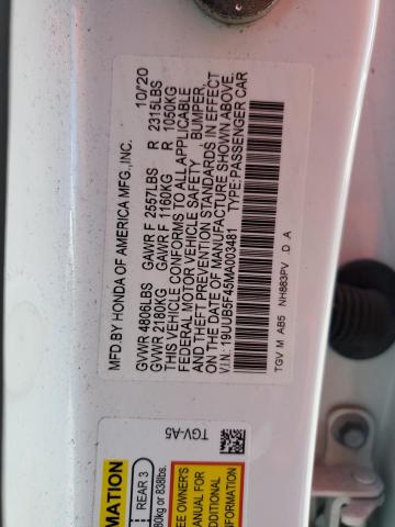 Продаж на аукціоні авто 2021 Acura Tlx Techno, vin: 19UUB5F45MA003481, номер лоту: 58193902
