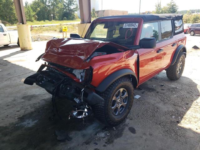 57489942 :رقم المزاد ، 1FMDE5BH5NLA99760 vin ، 2022 Ford Bronco Base مزاد بيع