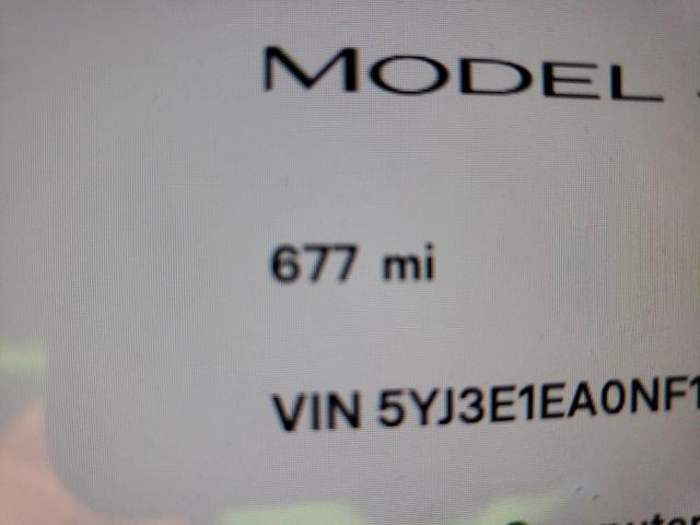 Aukcja sprzedaży 2022 Tesla Model 3, vin: 5YJ3E1EA0NF184810, numer aukcji: 59902742