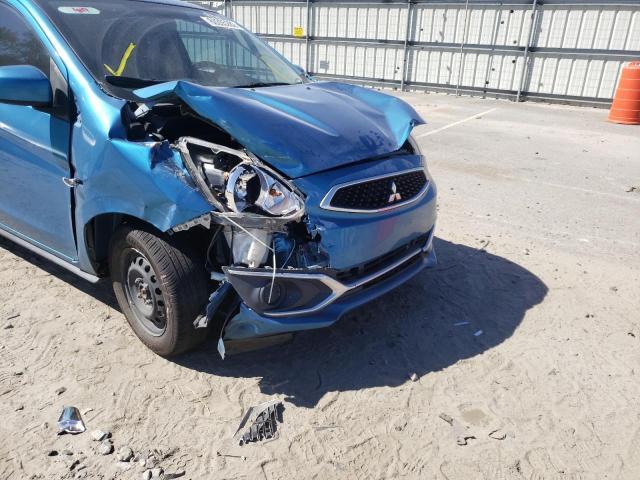 2018 Mitsubishi Mirage Es მანქანა იყიდება აუქციონზე, vin: ML32A3HJ0JH004706, აუქციონის ნომერი: 60355282