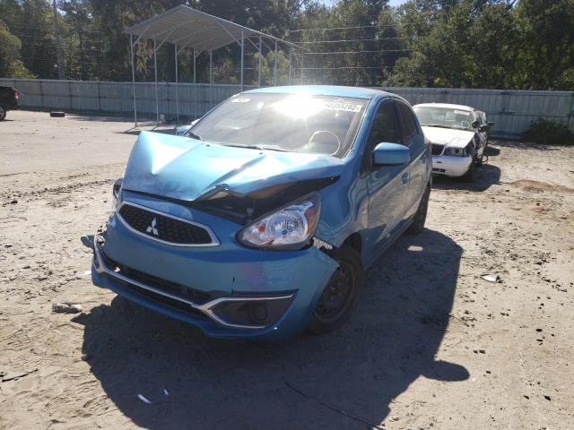 2018 Mitsubishi Mirage Es მანქანა იყიდება აუქციონზე, vin: ML32A3HJ0JH004706, აუქციონის ნომერი: 60355282