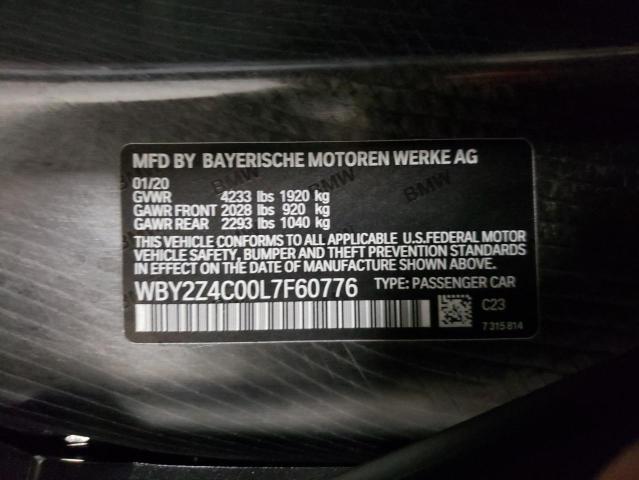 Aukcja sprzedaży 2020 Bmw I8, vin: WBY2Z4C00L7F60776, numer aukcji: 60767182