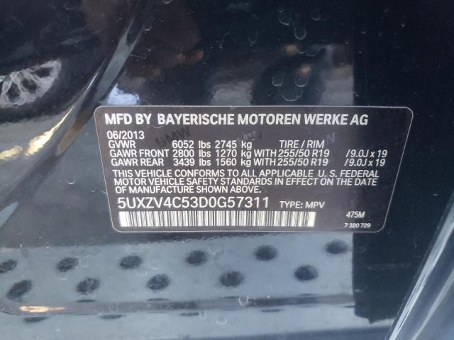 Aukcja sprzedaży 2013 Bmw X5 Xdrive35i, vin: 5UXZV4C53D0G57311, numer aukcji: 60784752