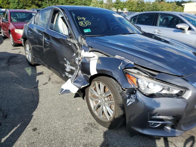 2015 Infiniti Q50 Base მანქანა იყიდება აუქციონზე, vin: JN1BV7AR5FM399735, აუქციონის ნომერი: 60538482