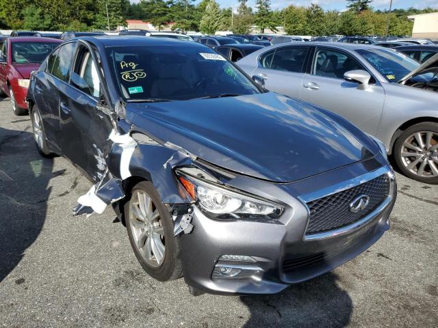 2015 Infiniti Q50 Base მანქანა იყიდება აუქციონზე, vin: JN1BV7AR5FM399735, აუქციონის ნომერი: 60538482