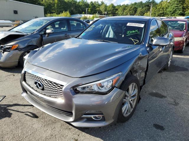 2015 Infiniti Q50 Base მანქანა იყიდება აუქციონზე, vin: JN1BV7AR5FM399735, აუქციონის ნომერი: 60538482
