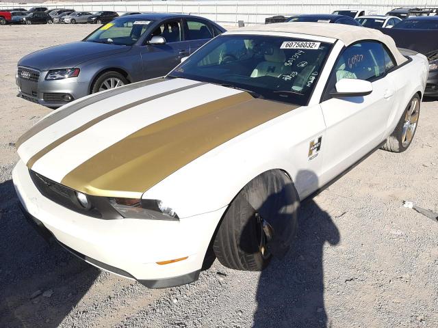 60758032 :رقم المزاد ، 1ZVBP8FHXA5141336 vin ، 2010 Ford Mustang Gt مزاد بيع