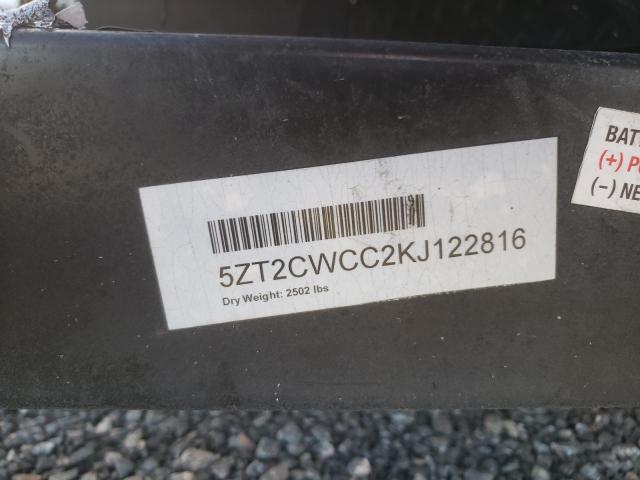 Продажа на аукционе авто 2019 Clipper Craft Trailer, vin: 5ZT2CWCC2KJ122816, номер лота: 58765042