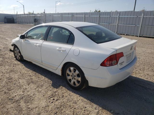 61165632 :رقم المزاد ، 2HGFA16508H107011 vin ، 2008 Honda Civic Lx مزاد بيع
