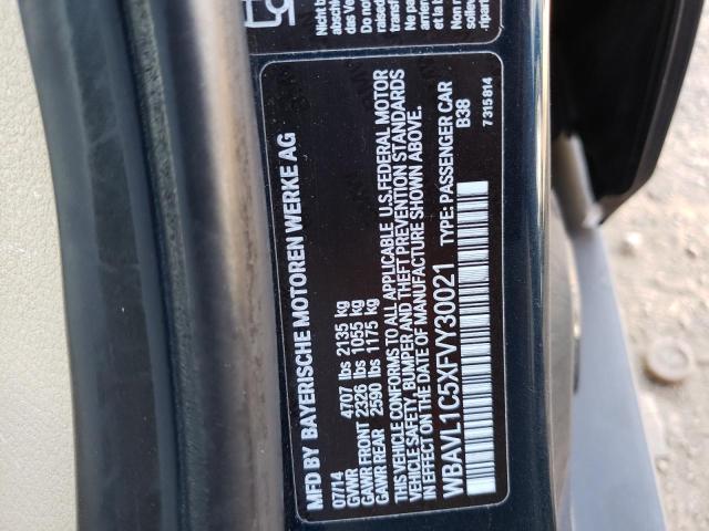 Продажа на аукционе авто 2015 Bmw X1 Xdrive28i, vin: WBAVL1C5XFVY30021, номер лота: 60744292