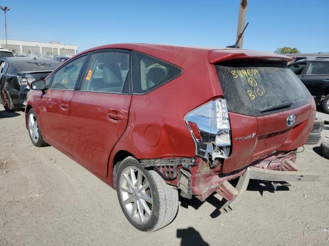 2014 Toyota Prius V მანქანა იყიდება აუქციონზე, vin: JTDZN3EU2E3344604, აუქციონის ნომერი: 62378602