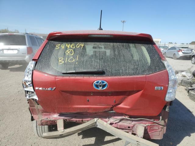 2014 Toyota Prius V მანქანა იყიდება აუქციონზე, vin: JTDZN3EU2E3344604, აუქციონის ნომერი: 62378602