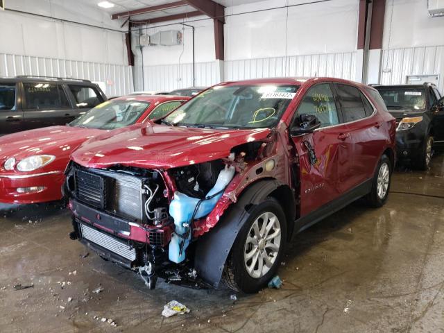 61161422 :رقم المزاد ، 2GNAXJEV9J6202152 vin ، 2018 Chevrolet Equinox Lt مزاد بيع