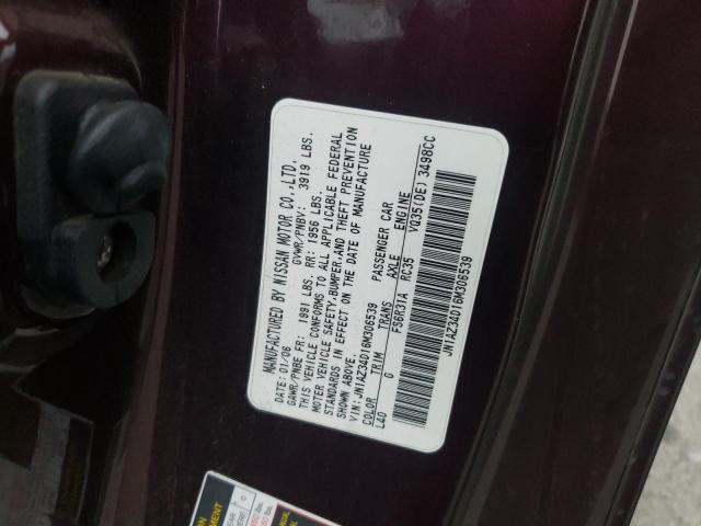 63577942 :رقم المزاد ، JN1AZ34D16M306539 vin ، 2006 Nissan 350z Coupe مزاد بيع