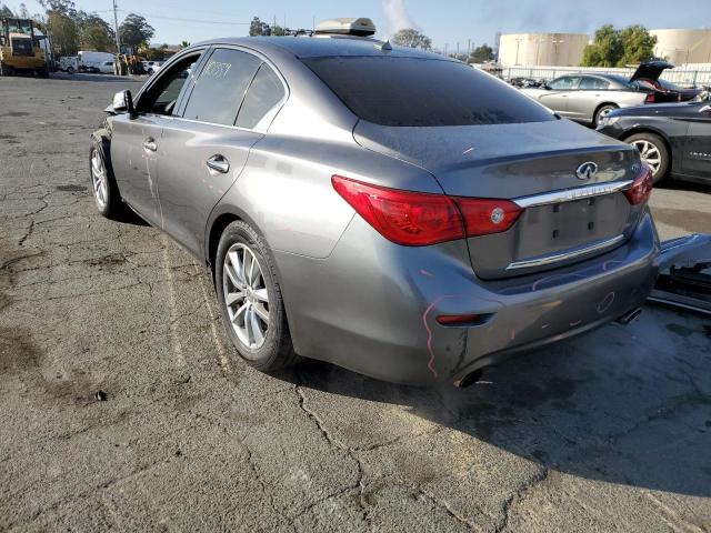 Продаж на аукціоні авто 2014 Infiniti Q50 Base, vin: JN1BV7AP5EM685579, номер лоту: 61780552