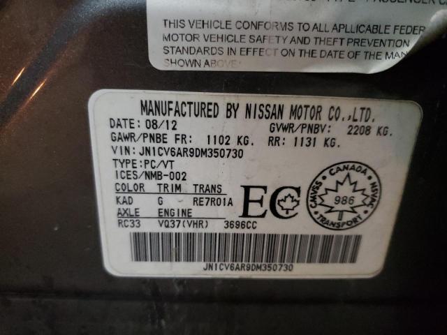 Продажа на аукционе авто 2013 Infiniti G37, vin: JN1CV6AR9DM350730, номер лота: 62996482