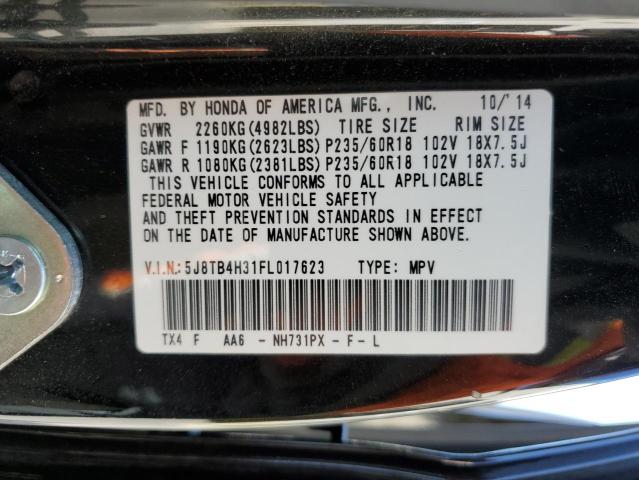 Aukcja sprzedaży 2015 Acura Rdx, vin: 5J8TB4H31FL017623, numer aukcji: 64347772