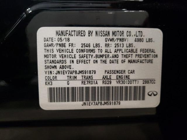 Продаж на аукціоні авто 2018 Infiniti Q50 Luxe, vin: JN1EV7AP8JM591879, номер лоту: 64646302