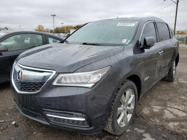 2016 Acura Mdx Advance მანქანა იყიდება აუქციონზე, vin: 5FRYD4H91GB049509, აუქციონის ნომერი: 64968572