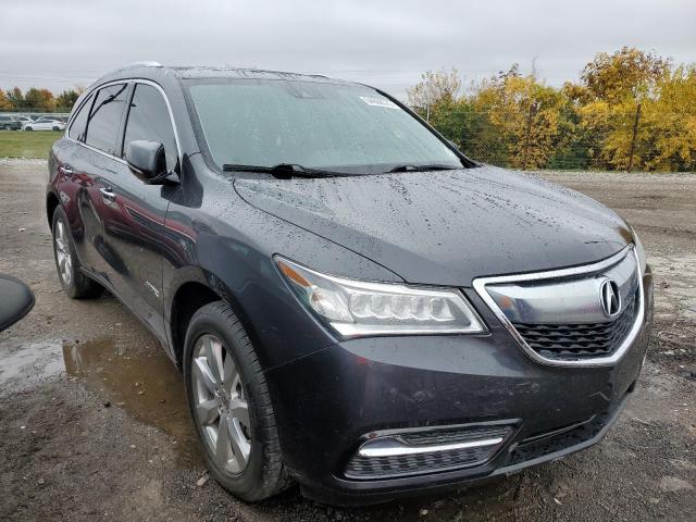 2016 Acura Mdx Advance მანქანა იყიდება აუქციონზე, vin: 5FRYD4H91GB049509, აუქციონის ნომერი: 64968572