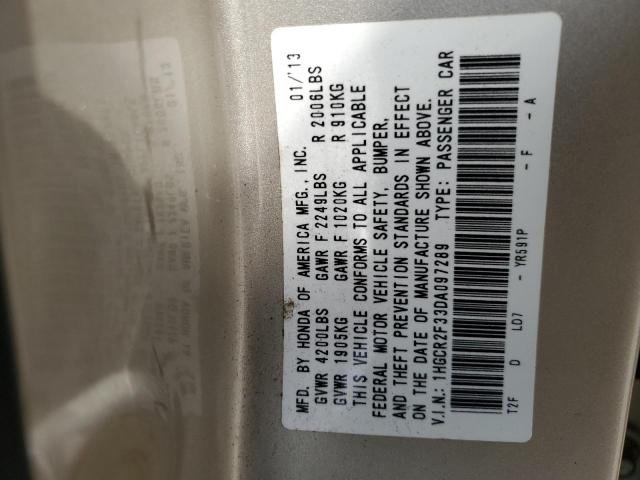 2013 Honda Accord Lx მანქანა იყიდება აუქციონზე, vin: 1HGCR2F33DA097289, აუქციონის ნომერი: 64828442
