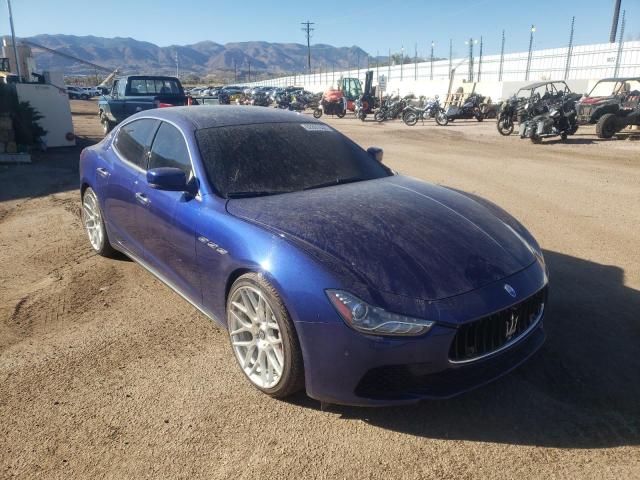 Продажа на аукционе авто 2014 Maserati Ghibli S, vin: ZAM57RTA0E1087454, номер лота: 62891652