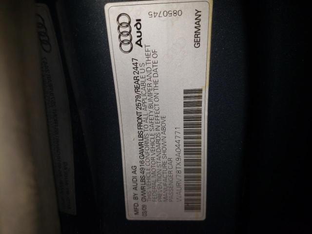 Aukcja sprzedaży 2009 Audi S5 Quattro, vin: WAURV78TX9A044771, numer aukcji: 65514922
