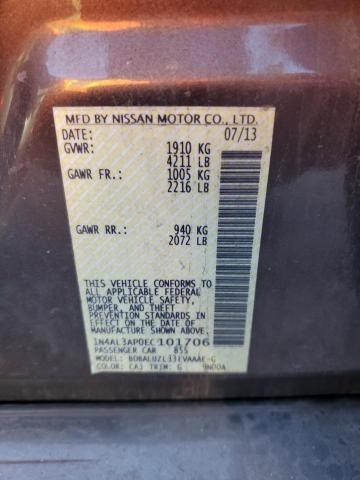 Aukcja sprzedaży 2014 Nissan Altima, vin: 1N4AL3AP0EC101706, numer aukcji: 66187012