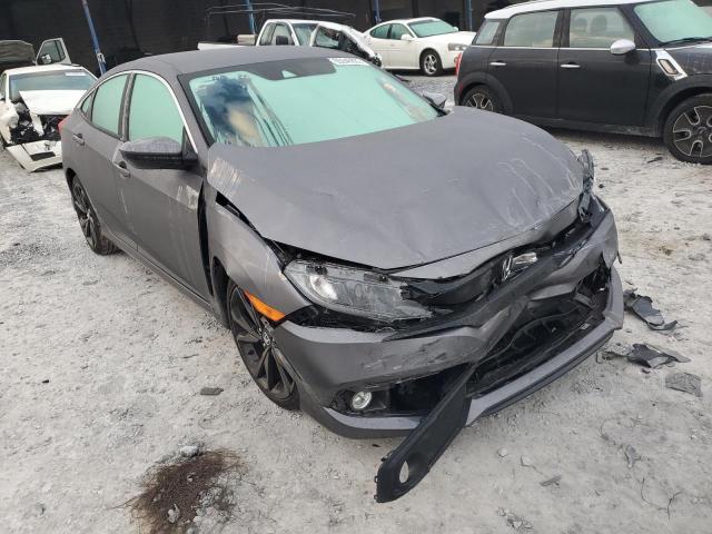 65949862 :رقم المزاد ، 19XFC2F88KE043604 vin ، 2019 Honda Civic Sport مزاد بيع