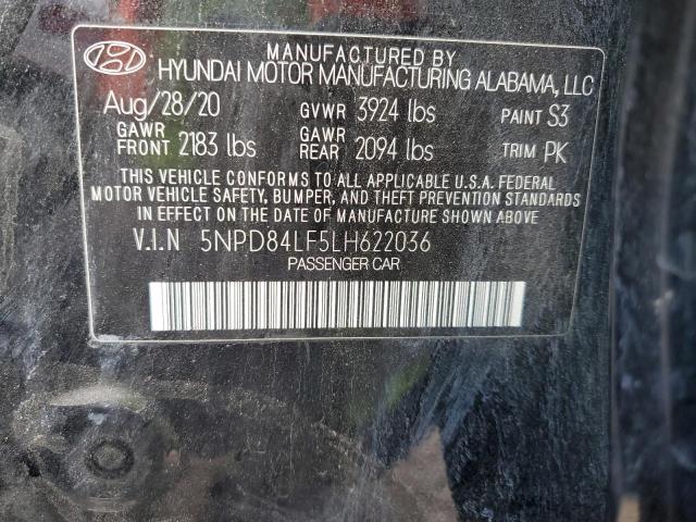 Продажа на аукционе авто 2020 Hyundai Elantra Sel, vin: 5NPD84LF5LH622036, номер лота: 66007102