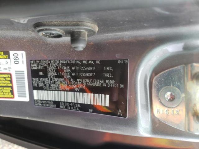 Aukcja sprzedaży 2020 Toyota Sienna L, vin: 5TDZZ3DCXLS021748, numer aukcji: 66696142