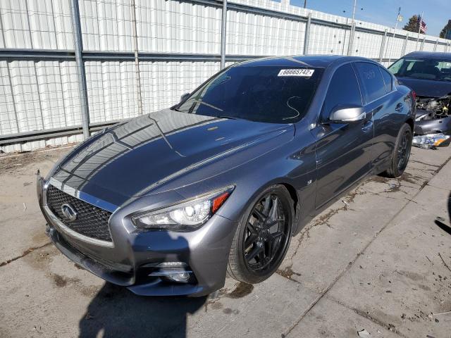 2015 Infiniti Q50 Base მანქანა იყიდება აუქციონზე, vin: JN1BV7AR1FM421830, აუქციონის ნომერი: 66665742