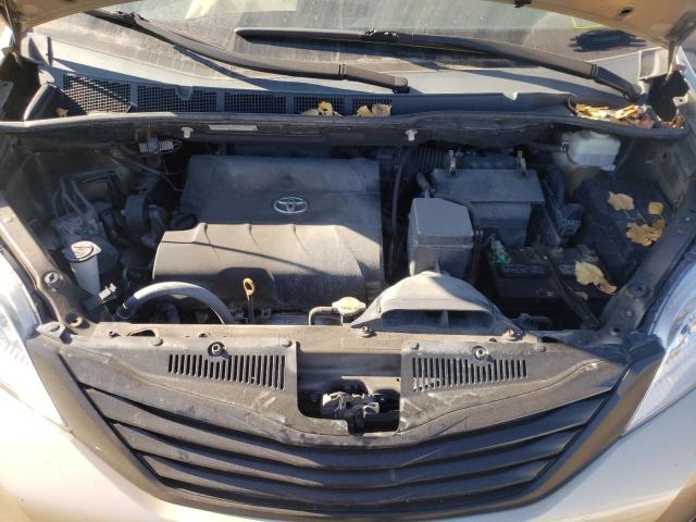 66622382 :رقم المزاد ، 5TDZK3DC2BS161747 vin ، 2011 Toyota Sienna مزاد بيع