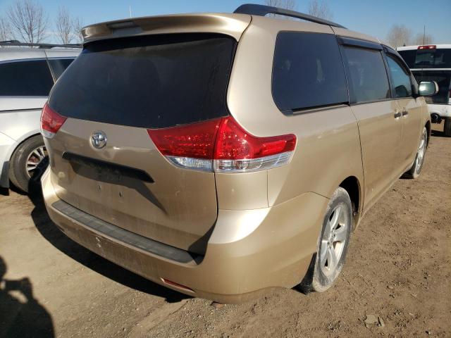 66622382 :رقم المزاد ، 5TDZK3DC2BS161747 vin ، 2011 Toyota Sienna مزاد بيع