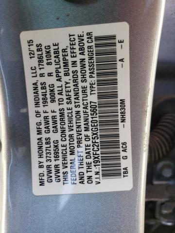 Aukcja sprzedaży 2016 Honda Civic Lx, vin: 19XFC2F5XGE015607, numer aukcji: 66503232
