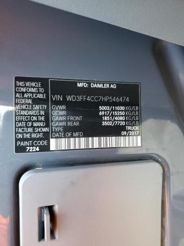 Продажа на аукционе авто 2017 Mercedes-benz Sprinter 3500, vin: WD3FF4CC7HP546474, номер лота: 67022962