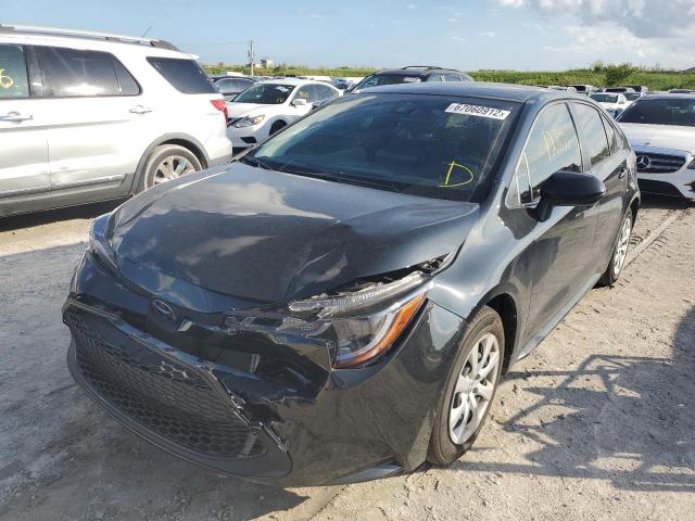 2022 Toyota Corolla Le მანქანა იყიდება აუქციონზე, vin: JTDEPMAE2NJ214704, აუქციონის ნომერი: 67060912