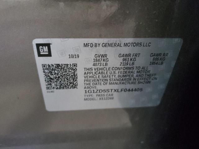 Продажа на аукционе авто 2020 Chevrolet Malibu Lt, vin: 1G1ZD5STXLF044405, номер лота: 66267732