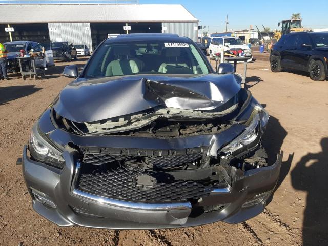 67175552 :رقم المزاد ، JN1BV7APXFM342624 vin ، 2015 Infiniti Q50 Base مزاد بيع