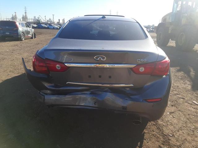 67175552 :رقم المزاد ، JN1BV7APXFM342624 vin ، 2015 Infiniti Q50 Base مزاد بيع